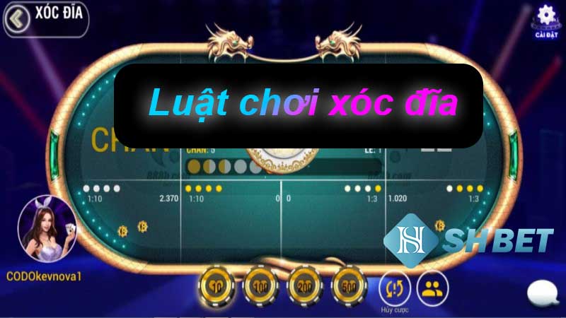 Luật chơi xóc đĩa