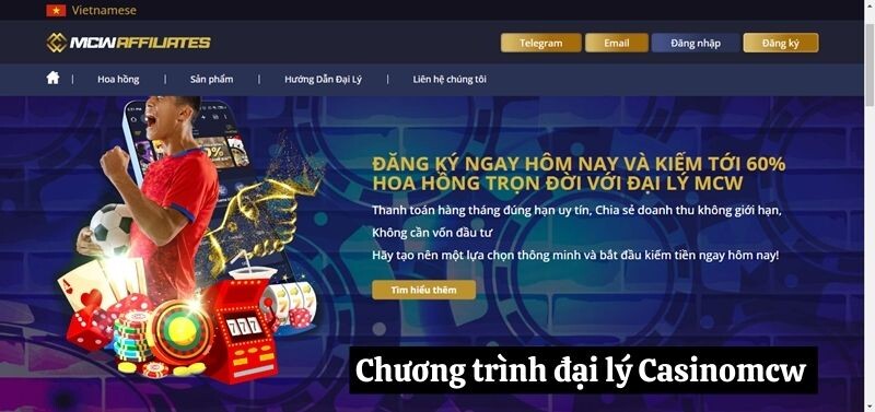 Chương trình đại lý Casinomcw 